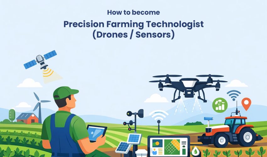 12. Precision Farming Technologist (Drones Sensors) Eduwik