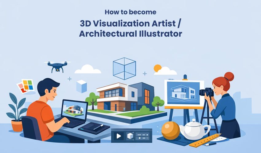 3D Visualization Artist Architectural Illustrator