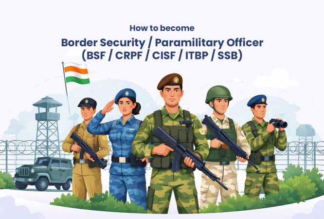 Border Security Paramilitary Officer (BSF CRPF CISF ITBP SSB) Eduwik