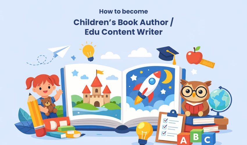 Children’s Book Author Edu Content Writer