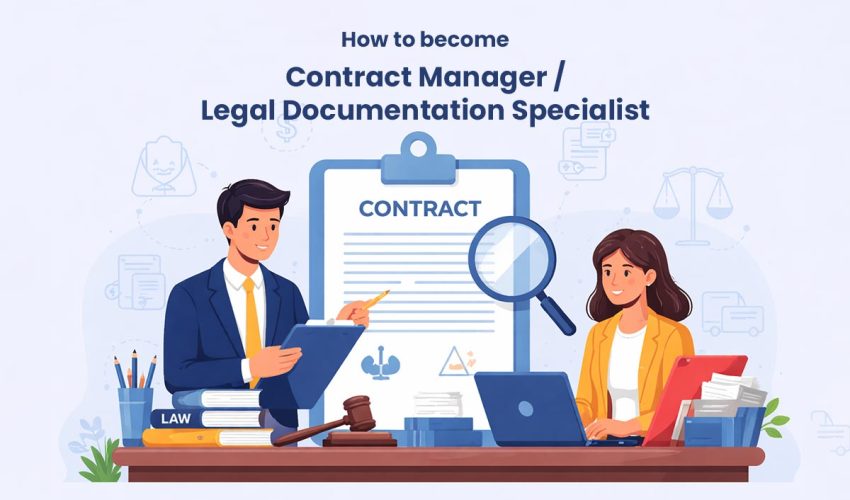 Contract Manager Legal Documentation Specialist Eduwik