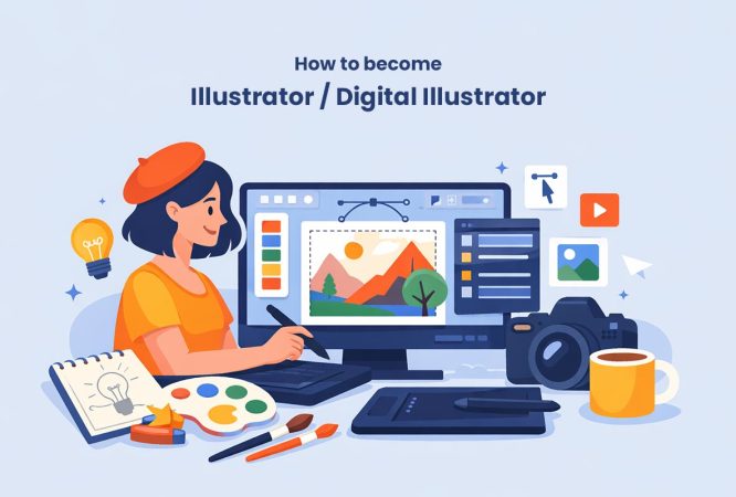 Illustrator Digital Illustrator Eduwik