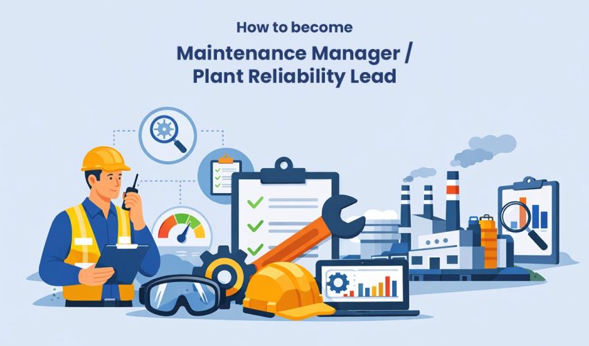 Maintenance Manager Plant Reliability Lead Eduwik