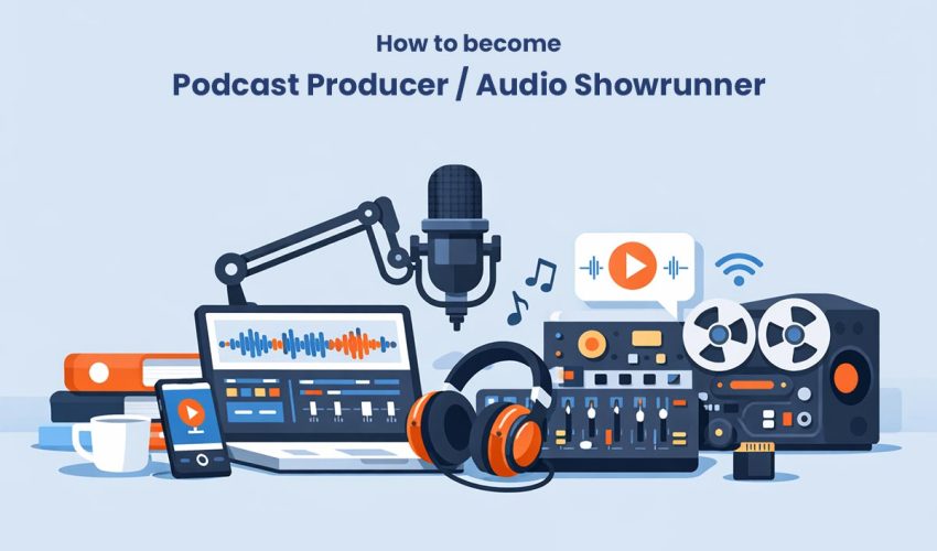 Podcast Producer Audio Showrunner Eduwik