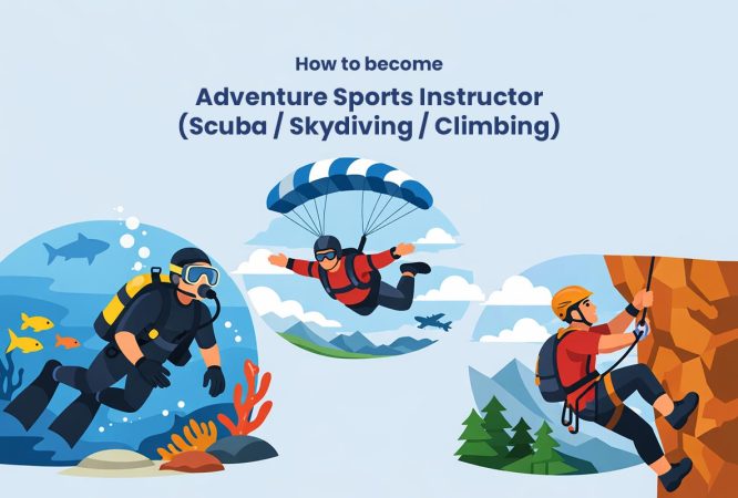 Adventure Sports Instructor (Scuba Skydiving Climbing) Eduwik